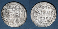 GERMANY before 1870 2 albus Hesse-Darmstadt. Ernest Louis (1678-1739). IAR -