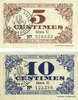 FRENCH EMERGENCY NOTES Lille (59). Ville. Billets. 5 cmes, 10 cmes 31.10.1917, série C -