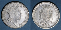 EUROPE 120 grana Italie. Royaume de Naples et Deux Siciles. Ferdinand I (1816-1825). ou piastre -
