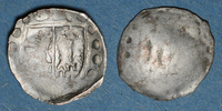 GERMANY before 1870 1 pfennig Salm-Kirbourg. Otto . -