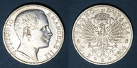 EUROPE Italie. Victor Emmanuel III (1900-1946). 2 lires Rome -