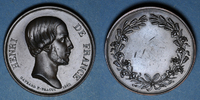 MEDALS bronze Henri d'Artois, comte de Chambord, dit Henri V. Médaille . -
