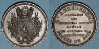TOKENS Assurances. Auxiliaire. Accidents de construction. Cuivre. Poinçon : abeille -