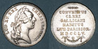 TOKENS Jeton Paris. Assemblée du Clergé de France. Louis XV. argent -