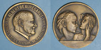 MEDALS bronze Dr Albert Beauregardt. Ecole dentaire de Paris. Médaille -
