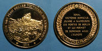 MEDALS Bataille d'Iéna. Médaille vermeil. Frappe moderne ! -