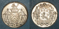 TOKENS Jeton Lyon. Série Municipale. François de la Rochefoucault, marquis de Rochebaron. argent -