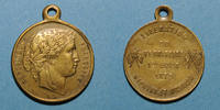 LORRAINE Libération du Territoire - Meurthe-et-Moselle. Médaille laiton -