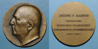 MEDALS bronze Joseph F. Martin, professeur à la Faculté de médecine de Lyon . Médaille -
