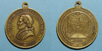 MEDALS bronze Vatican. Pie IX (1846-1878). Concile oecuménique 1863, an XXIV. Médaille -