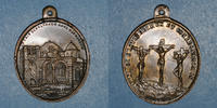 MEDALS bronze Jérusalem. Confirmation du statut de l'Eglise du Saint Sépulcre. Médaille -