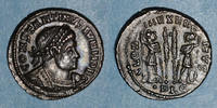 ROMAN EMPIRE Centenionalis Constantin II, césar (317-337). . Lyon, 1ère officine. 330-331. R/: deux soldats -