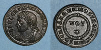 ROMAN EMPIRE Centenionalis Crispe, césar (317-326). . Thessalonique, 4e officine. R/: VOT / X -