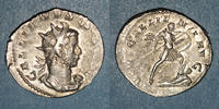 ROMAN EMPIRE Antoninien Gallien (253-268). . Cologne, 257-258. R/: Gallien -