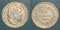 FRENCH MODERN COINS 1/2 franc Louis-Philippe (1830-1848). Lille -