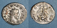 ROMAN EMPIRE Antoninien Gallien (253-268). . Cologne, 257-258. R/: Victoire -