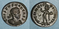 ROMAN EMPIRE Follis Crispe, césar (317-326). . Londres, 1ère officine. R/: le Soleil -