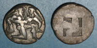  550-460 v. Chr.  YUNAN PARALARI Iles de Trakya.  Tasos.  Statère, 550-460 ... 394,00 EUR + 8,00 EUR kargo