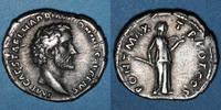 ROMAN EMPIRE Denier Antonin le Pieux (138-161). . Rome, R/: Diane -