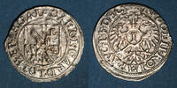ALSACE 1 kreuzer Alsace. Strasbourg. Evêché. Charles de Lorraine . n. d. -