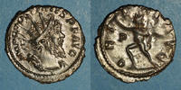ROMAN EMPIRE Antoninien Postume (260-269). . Cologne, 265-268. R/: le Soleil -