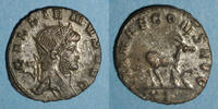 ROMAN EMPIRE Antoninien Gallien (253-268). . Rome, 11e officine, 267-268. R/: antilope -