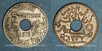 OLD FRENCH COLONIES 5 centimes Tunisie. Mohammed En-Naceur . 1919 -