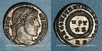 ROMAN EMPIRE Centenionalis Constantin I (307-337). . Rome, 1ère officine. R/: VOT / XX dans une couronne -