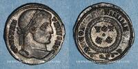 ROMAN EMPIRE Centenionalis Constantin I (307-337). . Aquilée, 1ère off. R/: VOT / XX dans une couronne -