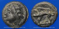 CELTIC COINS Potin Leuques. Région de Toul. classe Ia, 1er siècle AC -