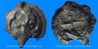 CELTIC COINS Potin Haute et Moyenne-Seine. au guerrier courant, 1er siècle AC -