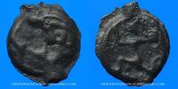 CELTIC COINS Potin Haute et Moyenne-Seine. au guerrier courant, 1er siècleAC -