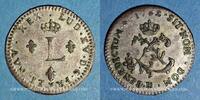FRENCH ROYAL COINS sol Louis XV (1715-1774). Double sol en billon Strasbourg -