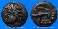 CELTIC COINS Potin Leuques. Région de Toul. classe Ia, 1er siècle AC -