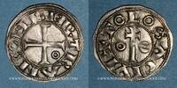 OTHER FEUDAL COINS Denier Languedoc. Comté de Toulouse. Bertrand . -