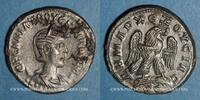 ROMAN IMPERIAL COINS Tétradrachme syro-phénicien Hérennia Etruscille, épouse de Trajan Dèce. . Antioche sur l'Oronte -