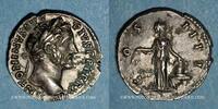 ROMAN EMPIRE Denier Antonin le Pieux (138-161). . Rome, 148-149. R/: l'Abondance -