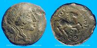 CELTIC COINS Bronze Véliocasses. Région de Rouen - Suticcos. au cheval, vers 60-30/25 AC -