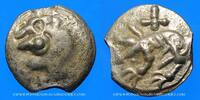 CELTIC COINS Potin Carnutes. Région de Chartres. au loup, 2e moitié du 1er siècle AC -