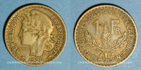 OLD FRENCH COLONIES 1 franc Cameroun. Territoires sous mandat français (1919-1945). -