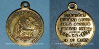 MEDALS rial Naissance du Prince impé . Médaille en laiton. 23,50 mm -
