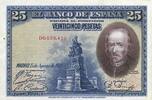OTHER FOREIGN NOTES 25 pesetas Espagne. Banque d'Espagne. -