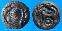 CELTIC COINS Potin Sénones. Région de Sens. 1er siècle AC -