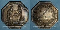 TOKENS Jeton Banque de France. argent, an VIII -