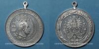 MEDALS Allemagne. 25e anniversaire de la restauration de l'empire, Médaille étain. 39 mm -
