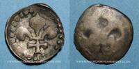 ALSACE Pfennig Alsace. Strasbourg. Municipalité. au lis sur croix de Malte (16e - 17e siècle) -