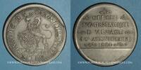 ALSACE Alsace. Strasbourg. Cercle Numismatique d'Alsace. 4e anniversaire. Médaille étain. 45 mm -