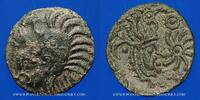 CELTIC COINS Bronze Bellovaques. Région de Beauvais. au coq. Vers 60-30-25 AC -