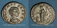 ROMAN EMPIRE Denier Julia Maésa, grand-mère d'Elagabale ( 226). . Rome, 220-222. R/: la Félicité -