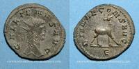 ROMAN EMPIRE Antoninien Gallien (253-268). . Rome, 5e officine, 267-268. R/: biche -